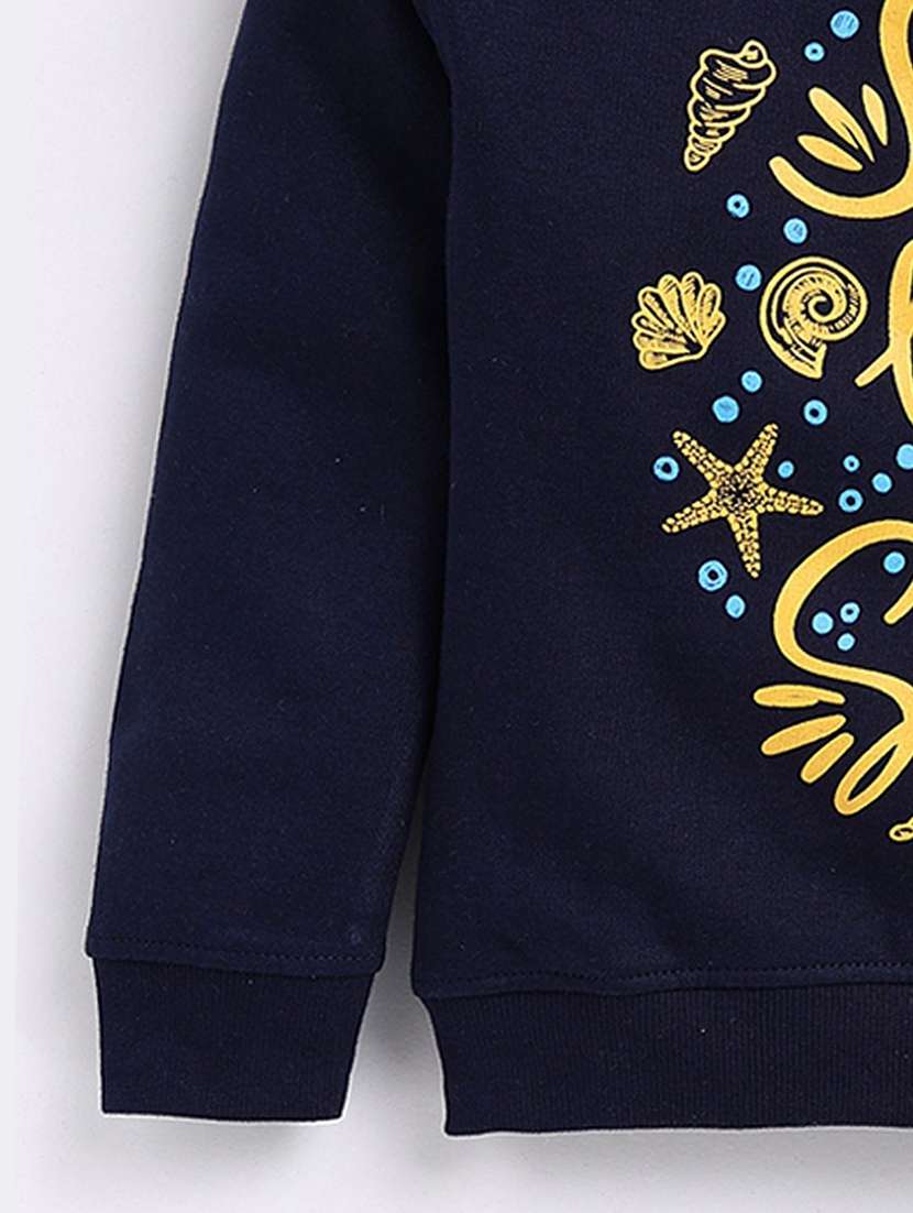 girls printed long sleeve sweatshirt - 22283370 -  Standard Image - 2