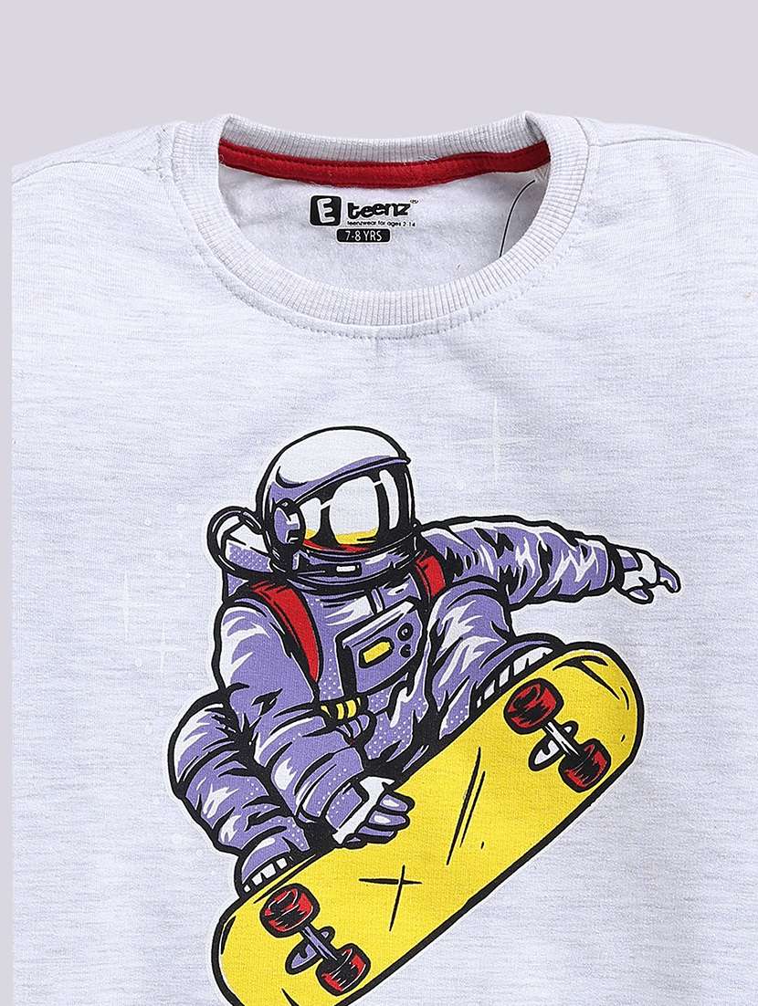 kids printed long sleeve sweatshirt - 22283375 -  Standard Image - 2