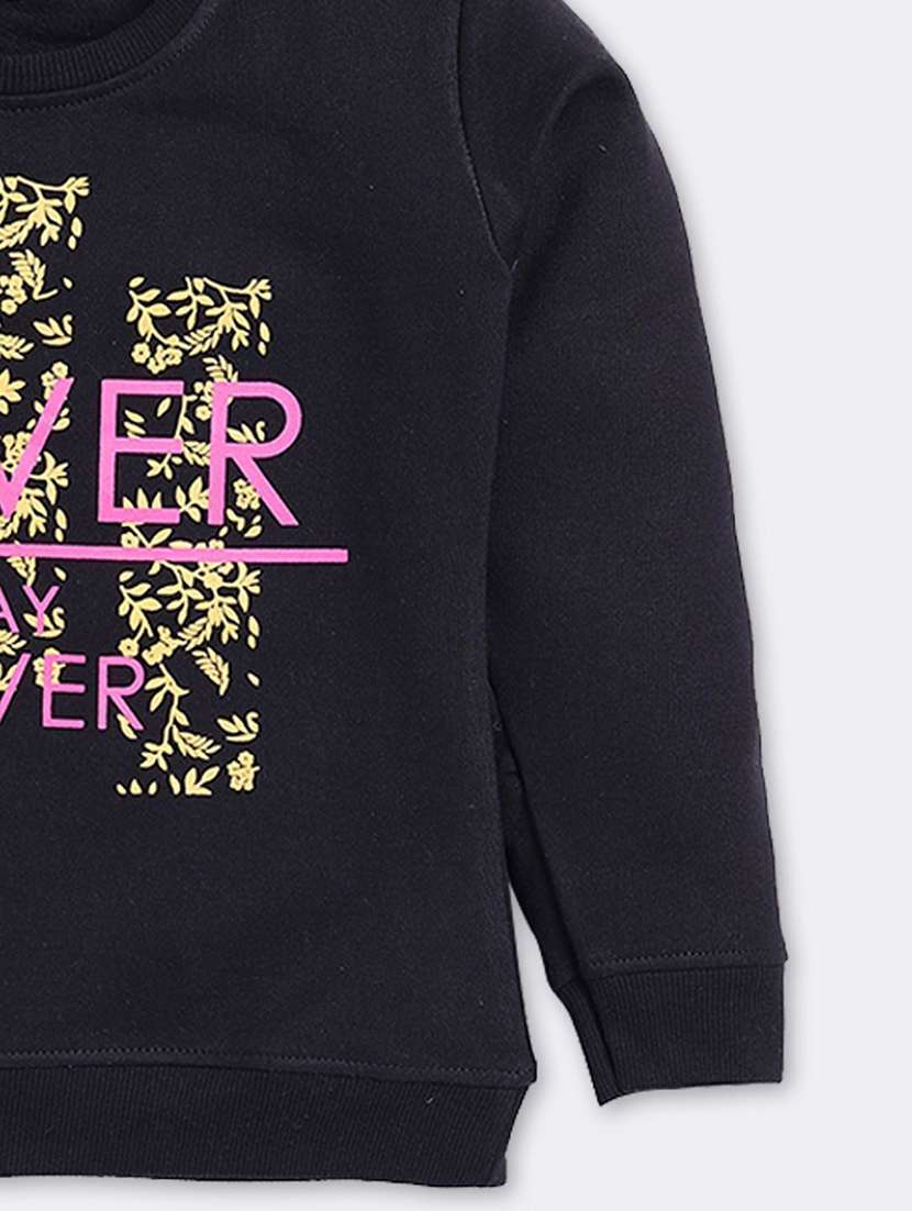 girls printed long sleeve sweatshirt - 22283399 -  Standard Image - 2