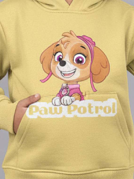 girls printed long sleeve hooded sweatshirt - 22283596 -  Standard Image - 2