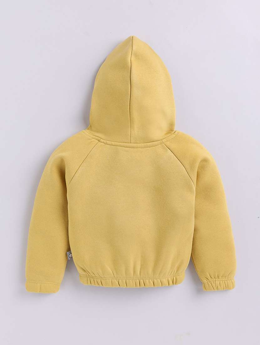 girls printed long sleeve hooded sweatshirt - 22283600 -  Standard Image - 2