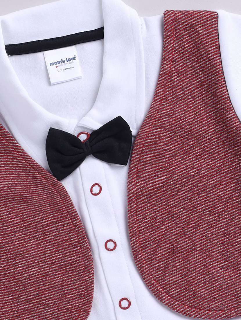 kids solid short sleeve romper - 22283662 -  Standard Image - 2