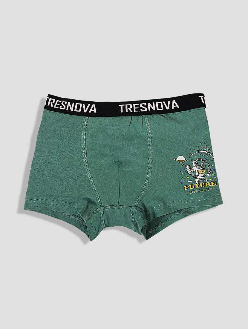 boys pack of 3 printed mid rise trunks - 22283666 -  Standard Image - 2