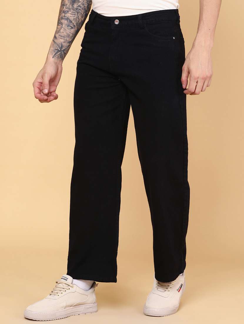 women black cotton jean - 22284979 -  Standard Image - 2