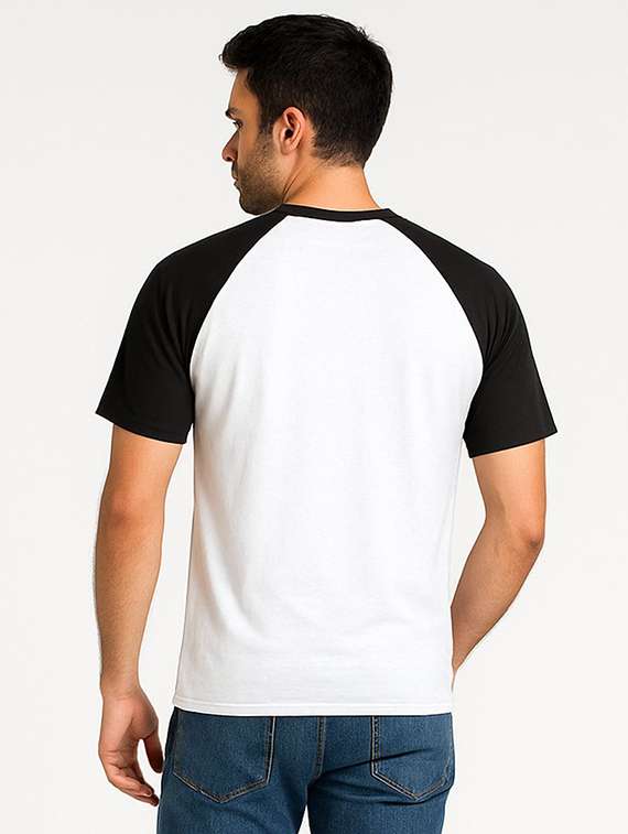 men color block raglan sleeve regular fit t-shirt - 22285124 -  Standard Image - 2