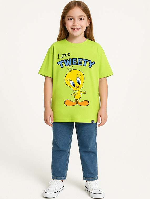 girls printed short sleeve tee - 22285184 -  Standard Image - 2