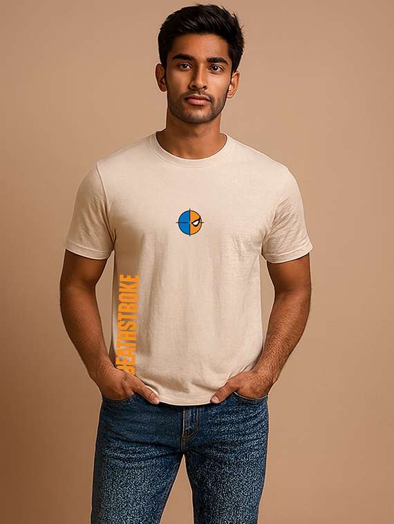 men front & back print short sleeve regular fit t-shirt - 22285231 -  Standard Image - 2