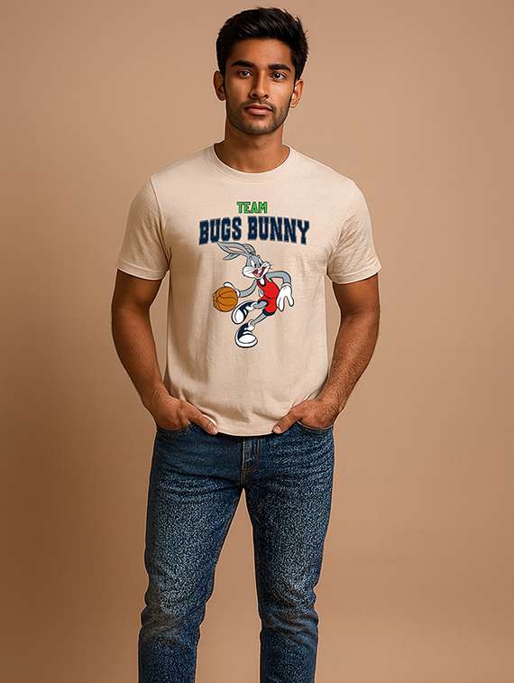 Men Front Print Short Sleeve Regular Fit T-shirt - 22285232 -  Standard Image - 2