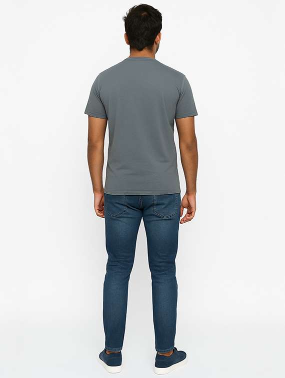 men front print short sleeve regular fit t-shirt - 22285247 -  Standard Image - 2