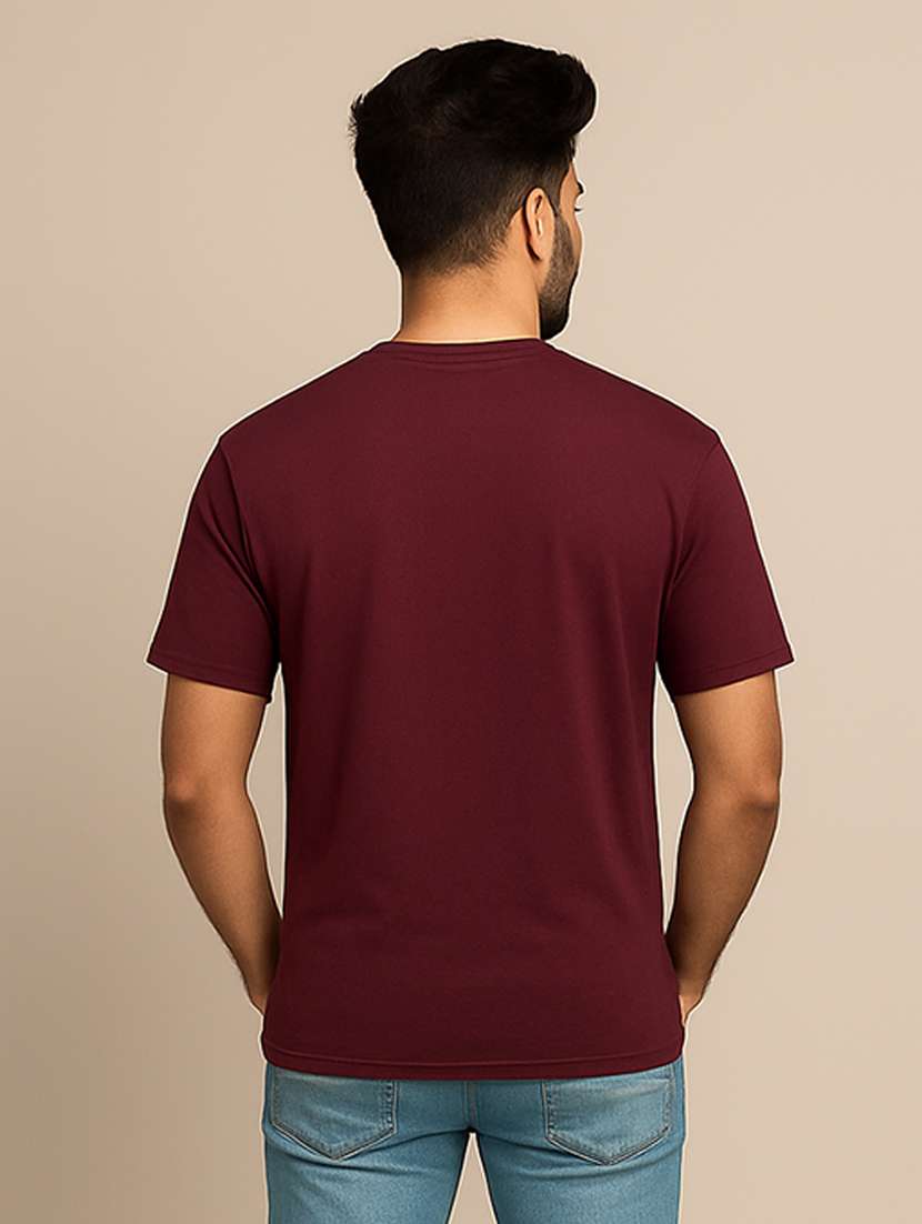 Men Front Print Short Sleeve Regular Fit T-shirt - 22285265 -  Standard Image - 2