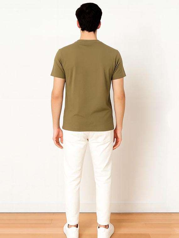 Men Front Print Short Sleeve Regular Fit T-shirt - 22285292 -  Standard Image - 2