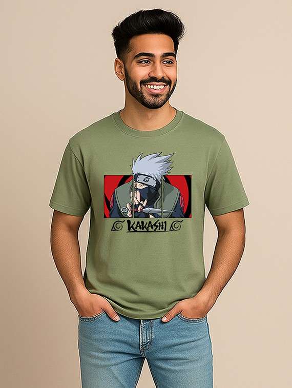 men chest print short sleeve regular fit t-shirt