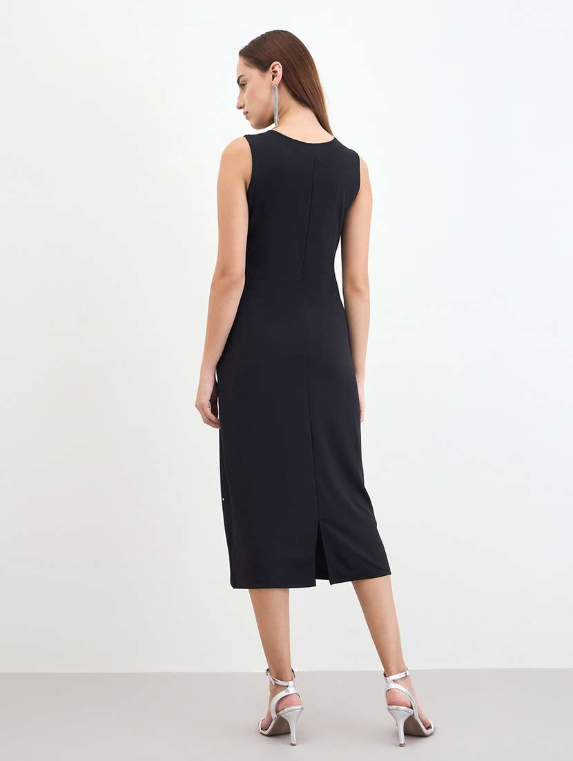 women embellished sleeveless bodycon dress - 22285463 -  Standard Image - 2