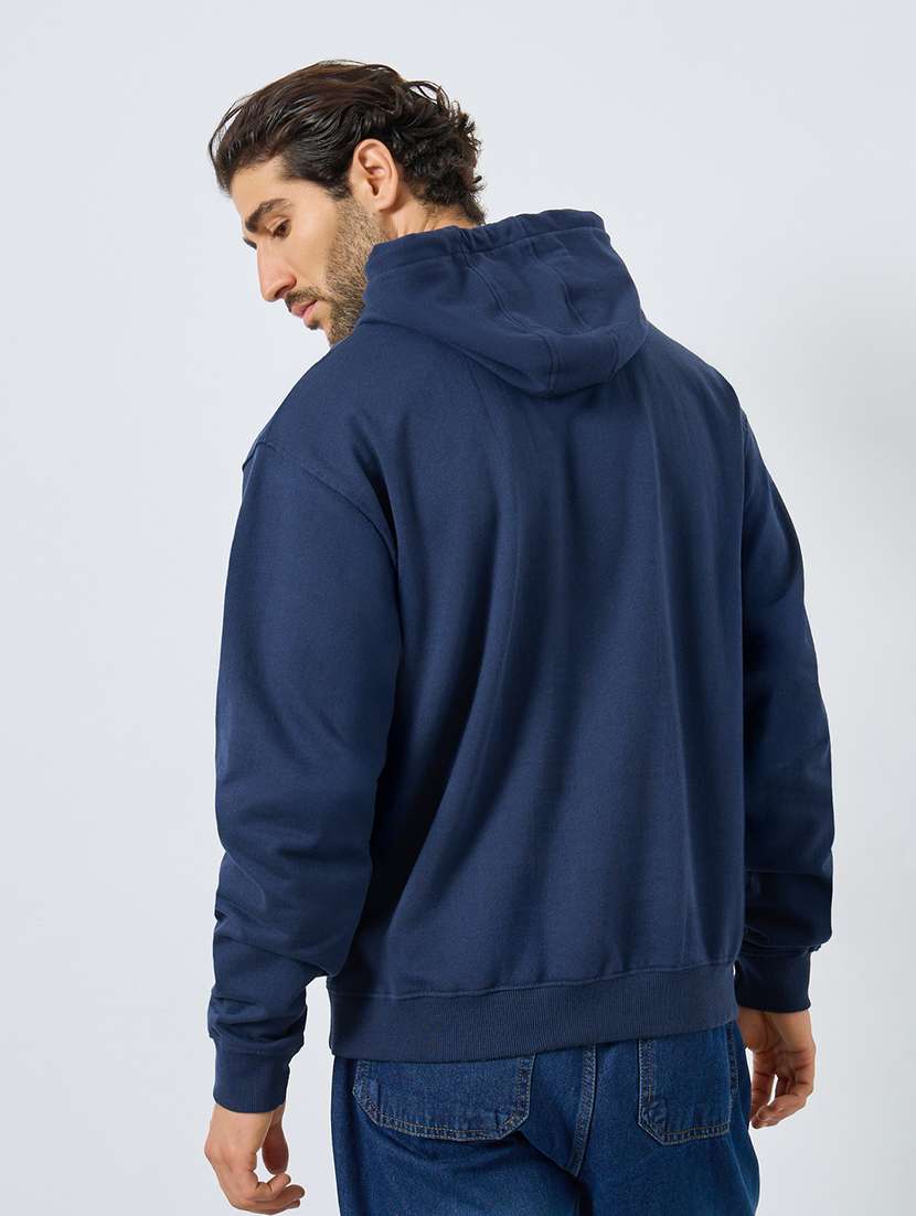 men typographic long sleeve oversized sweatshirt - 22285847 -  Standard Image - 2