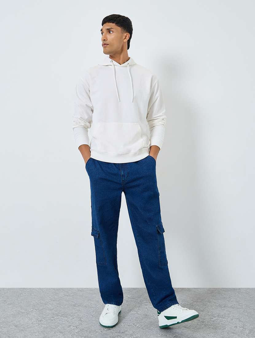 men printed long sleeve regular fit sweatshirt - 22285849 -  Standard Image - 2