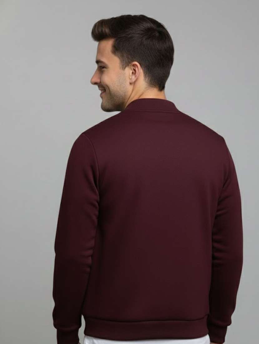 men color blocked long sleeve bomber jacket - 22285877 -  Standard Image - 2