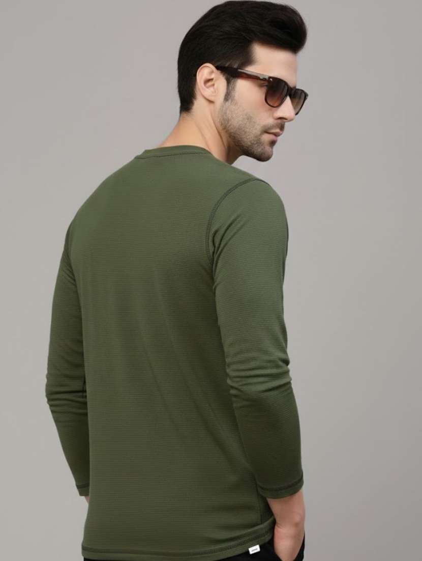 men solid long sleeve slim fit t-tshirt - 22285884 -  Standard Image - 2