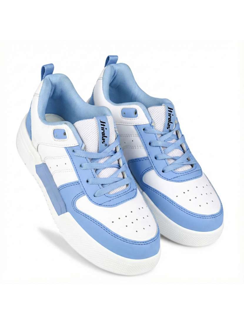women blue lace-up sneaker - 22285945 -  Standard Image - 2
