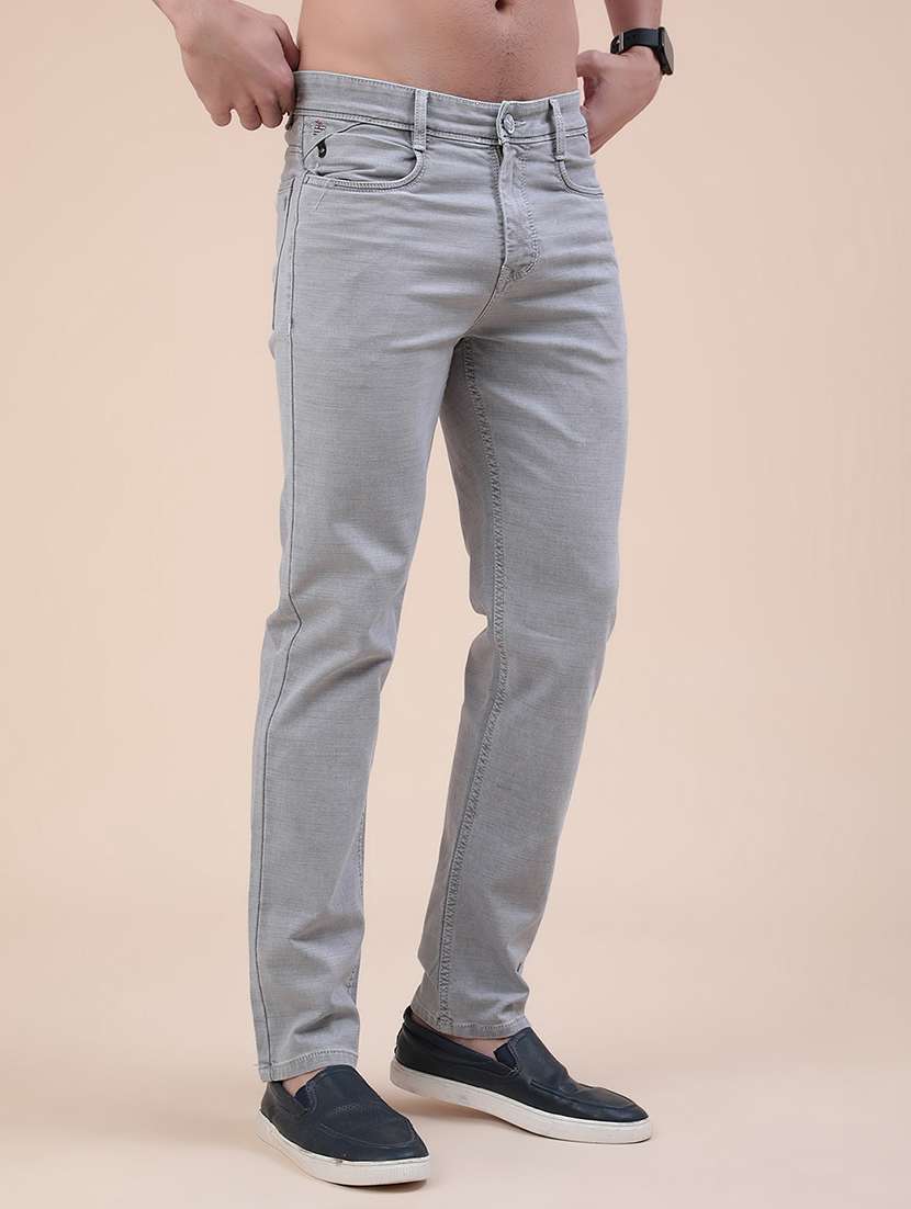Grey Denim Jeans - 22286179 -  Standard Image - 2