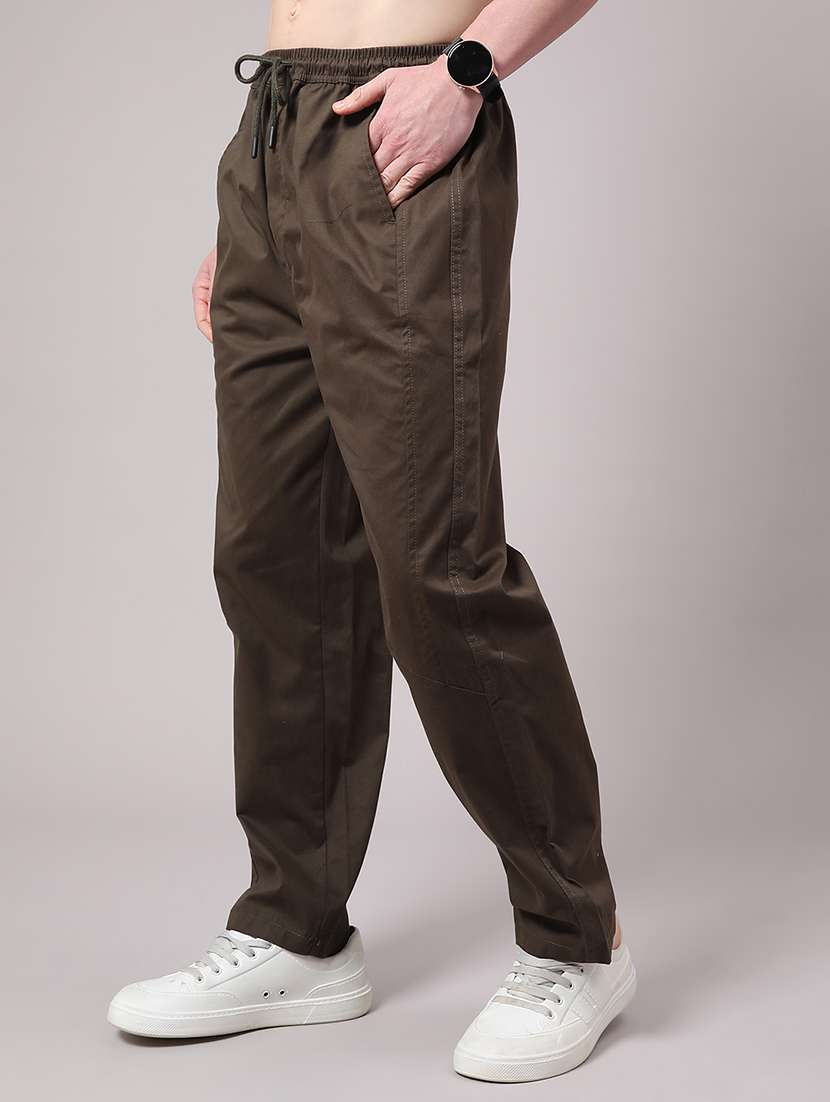 men brown cotton cargo - 22286245 -  Standard Image - 2