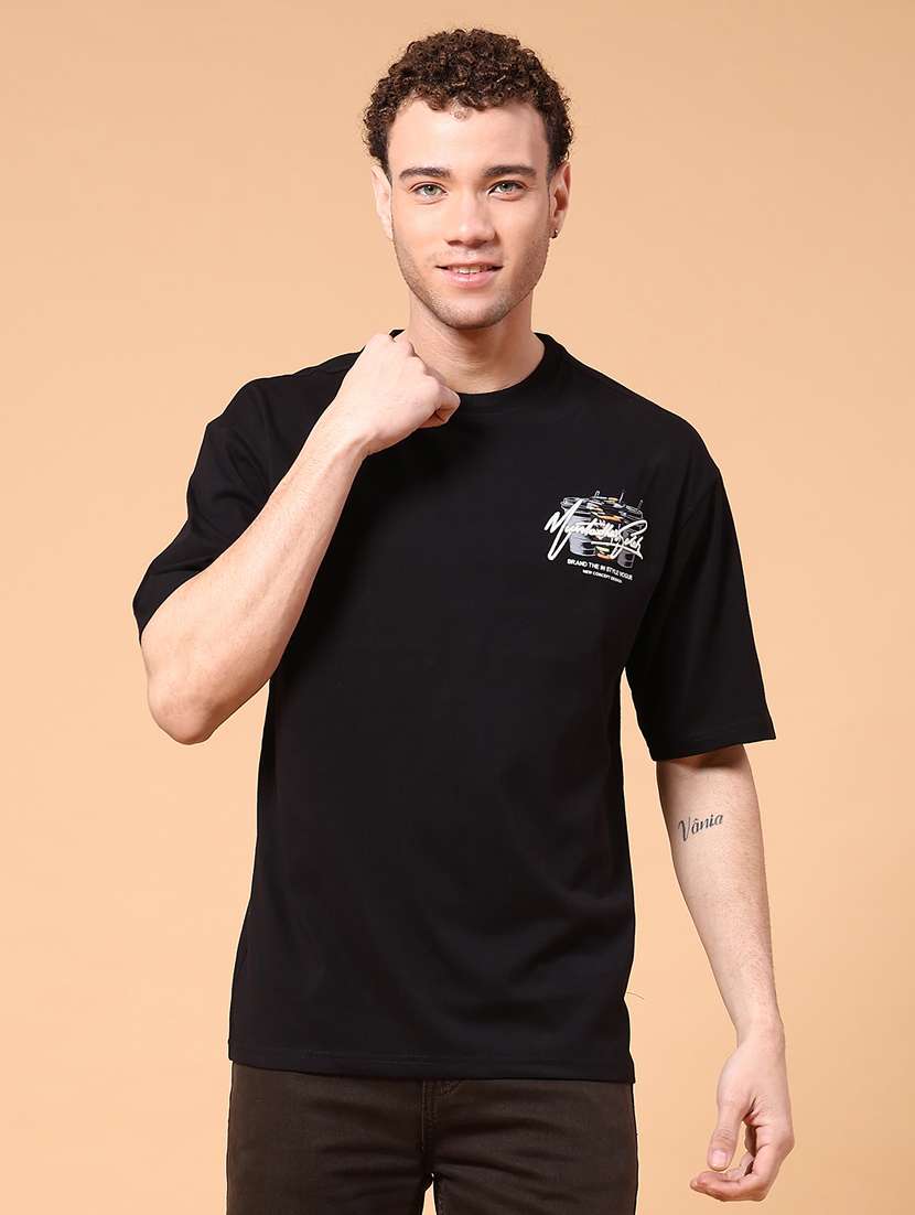 men printed short sleeve regular fit t-shirt - 22286902 -  Standard Image - 2