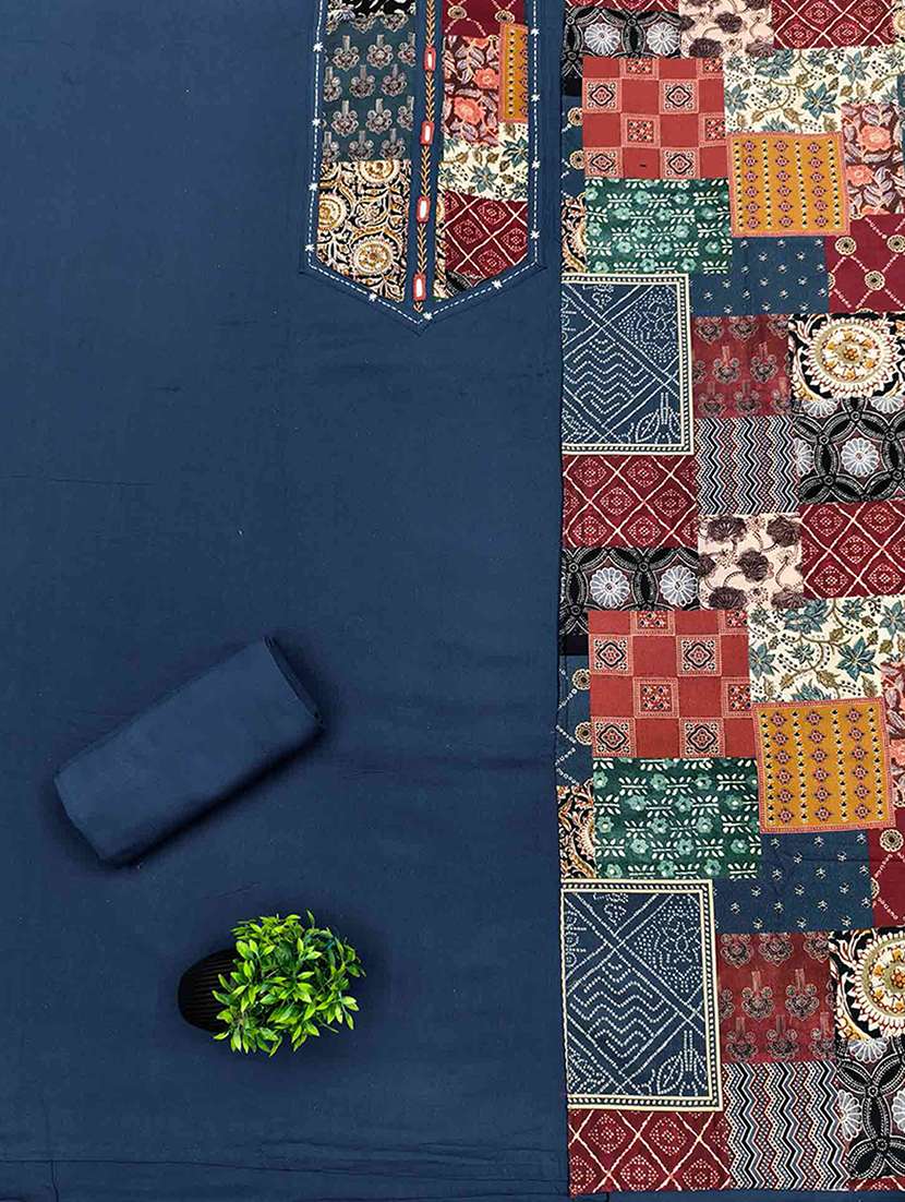 women printed unstitched suit set - 22286929 -  Standard Image - 2