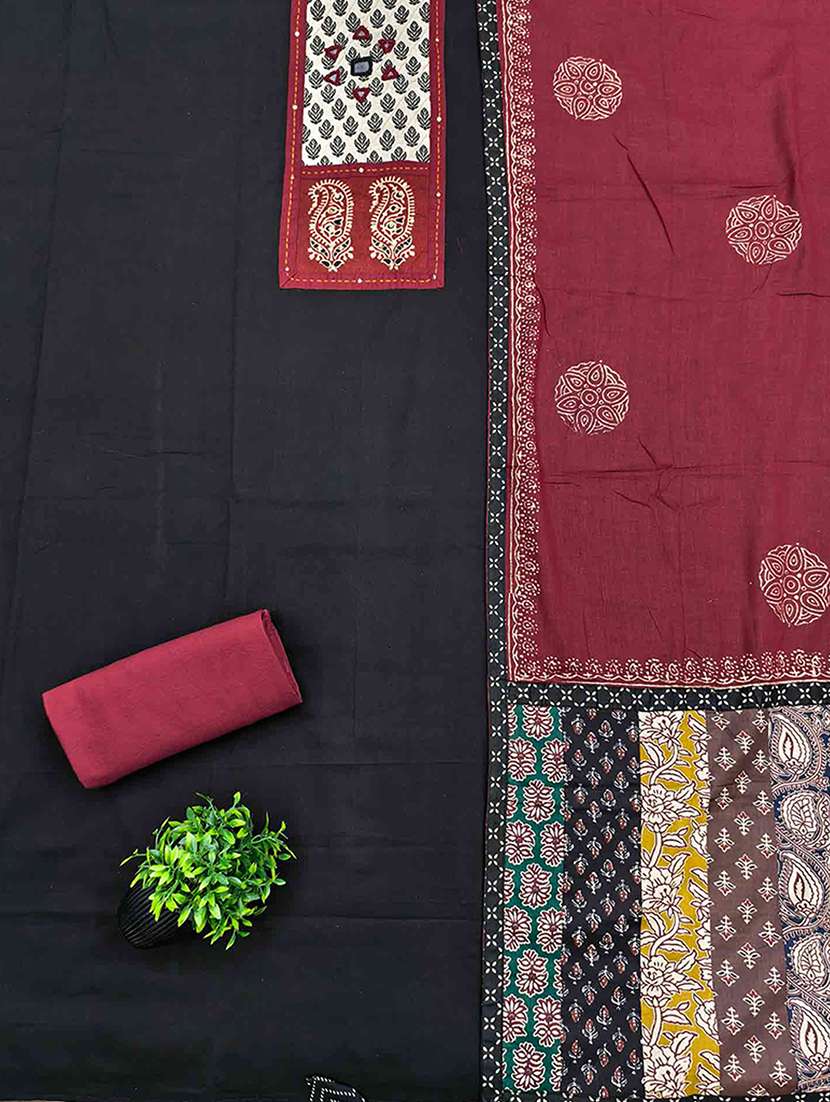 women printed unstitched suit set - 22286930 -  Standard Image - 2