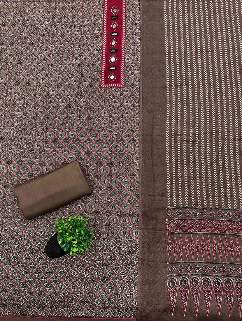 women printed unstitched suit set - 22286936 -  Standard Image - 2