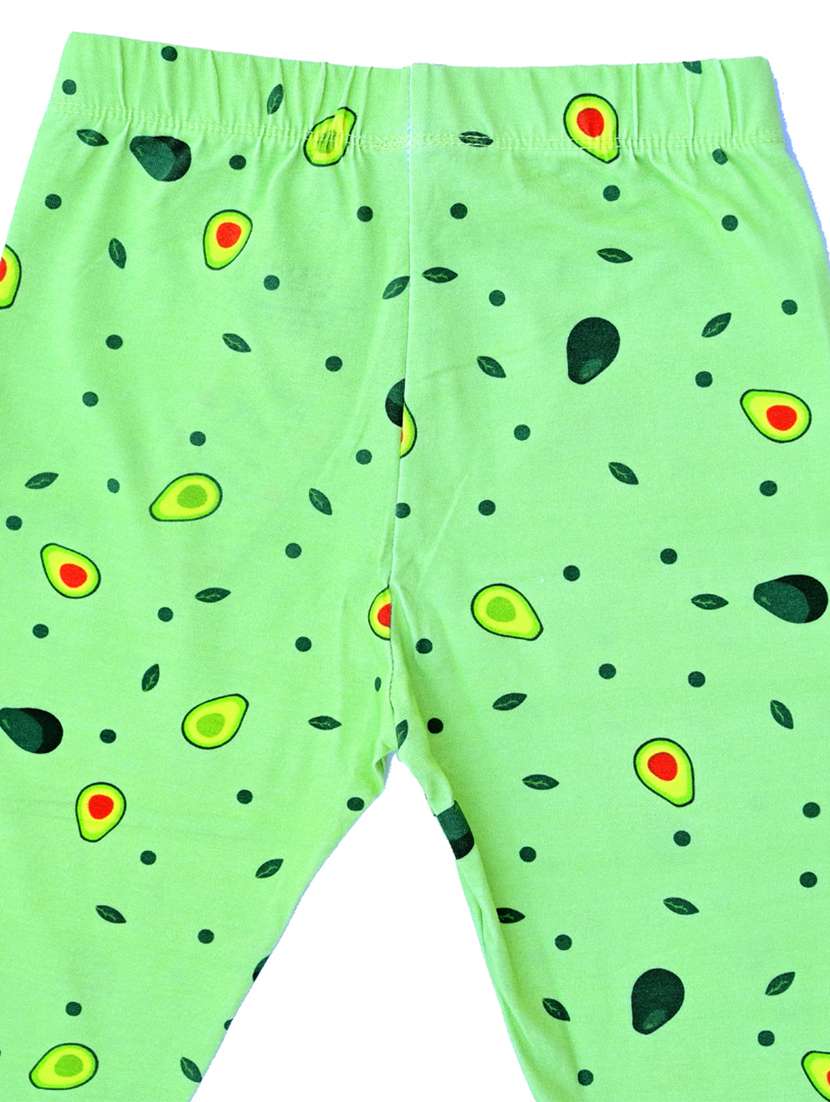 girls printed mid rise legging - 22287136 -  Standard Image - 2