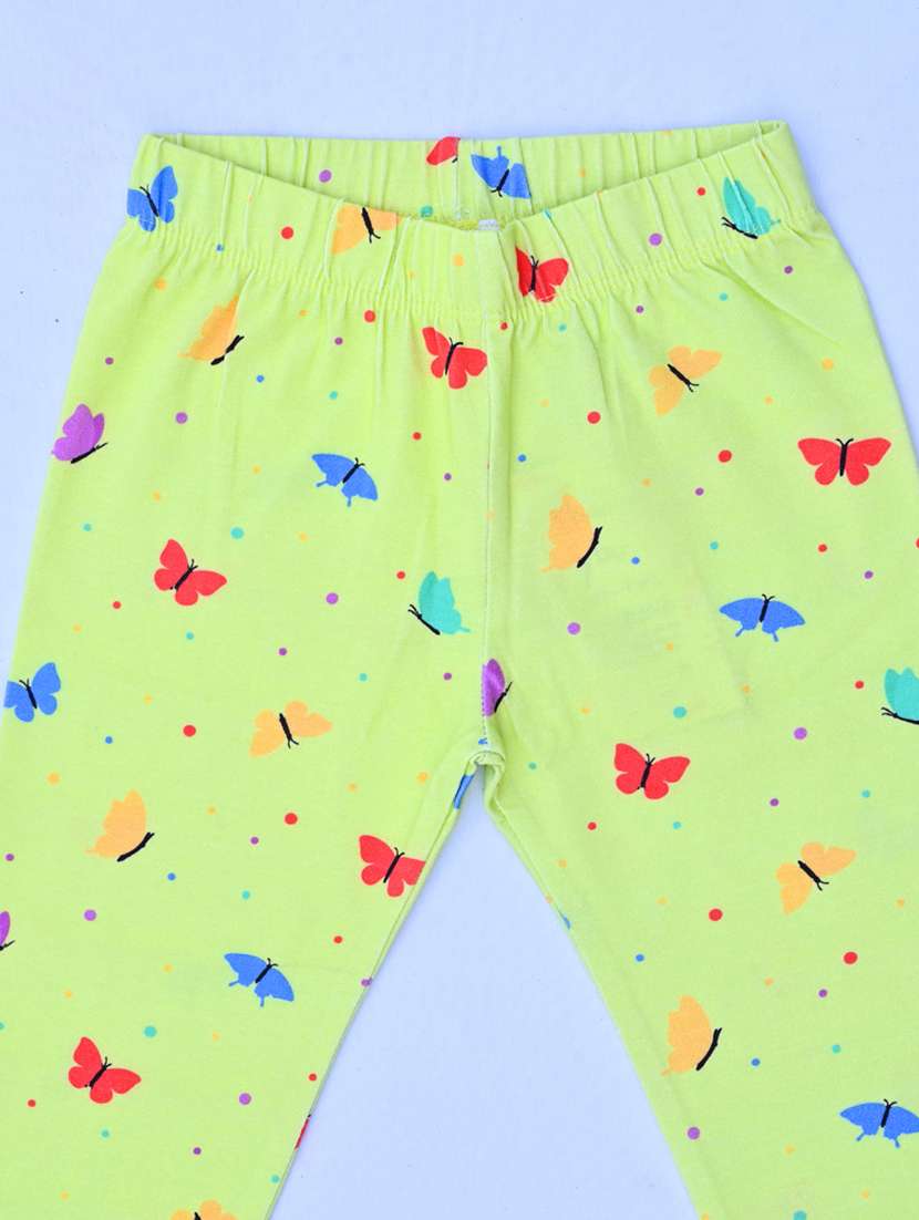girls printed mid rise legging - 22287142 -  Standard Image - 2