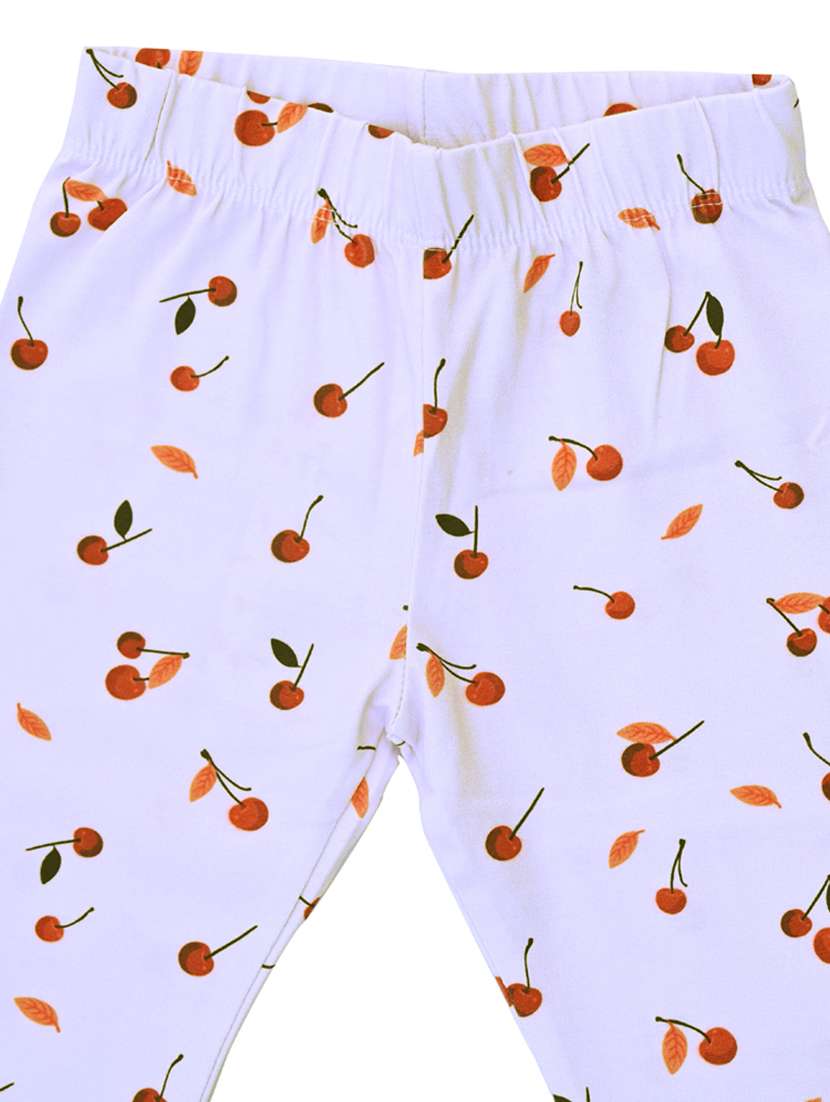 girls printed mid rise legging - 22287143 -  Standard Image - 2