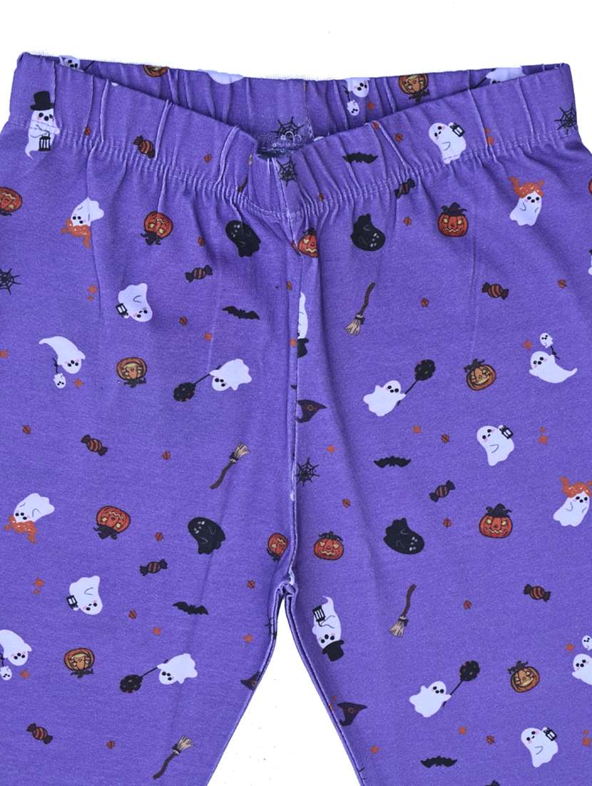 girls printed mid rise legging - 22287149 -  Standard Image - 2