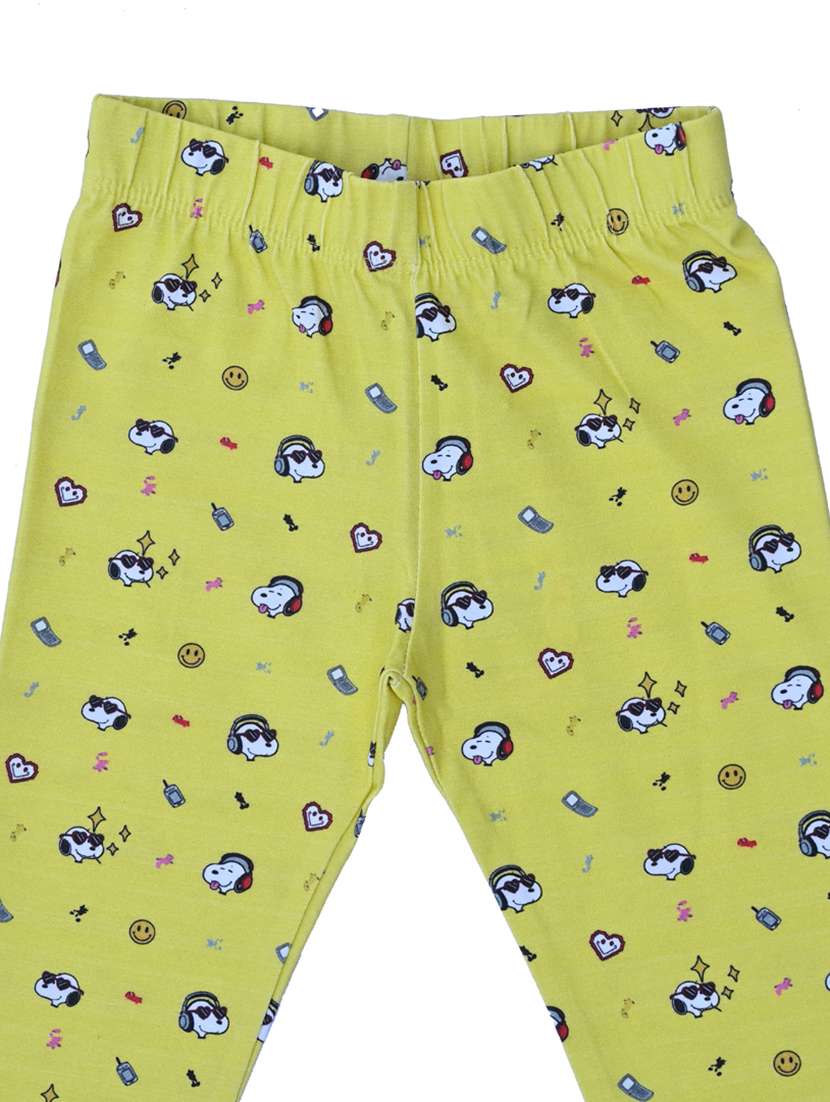 girls printed mid rise legging - 22287157 -  Standard Image - 2