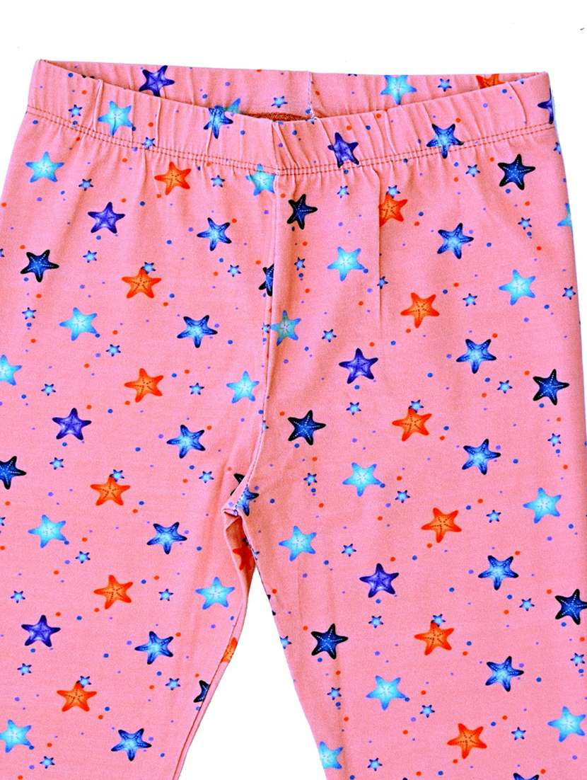 girls printed mid rise legging - 22287159 -  Standard Image - 2