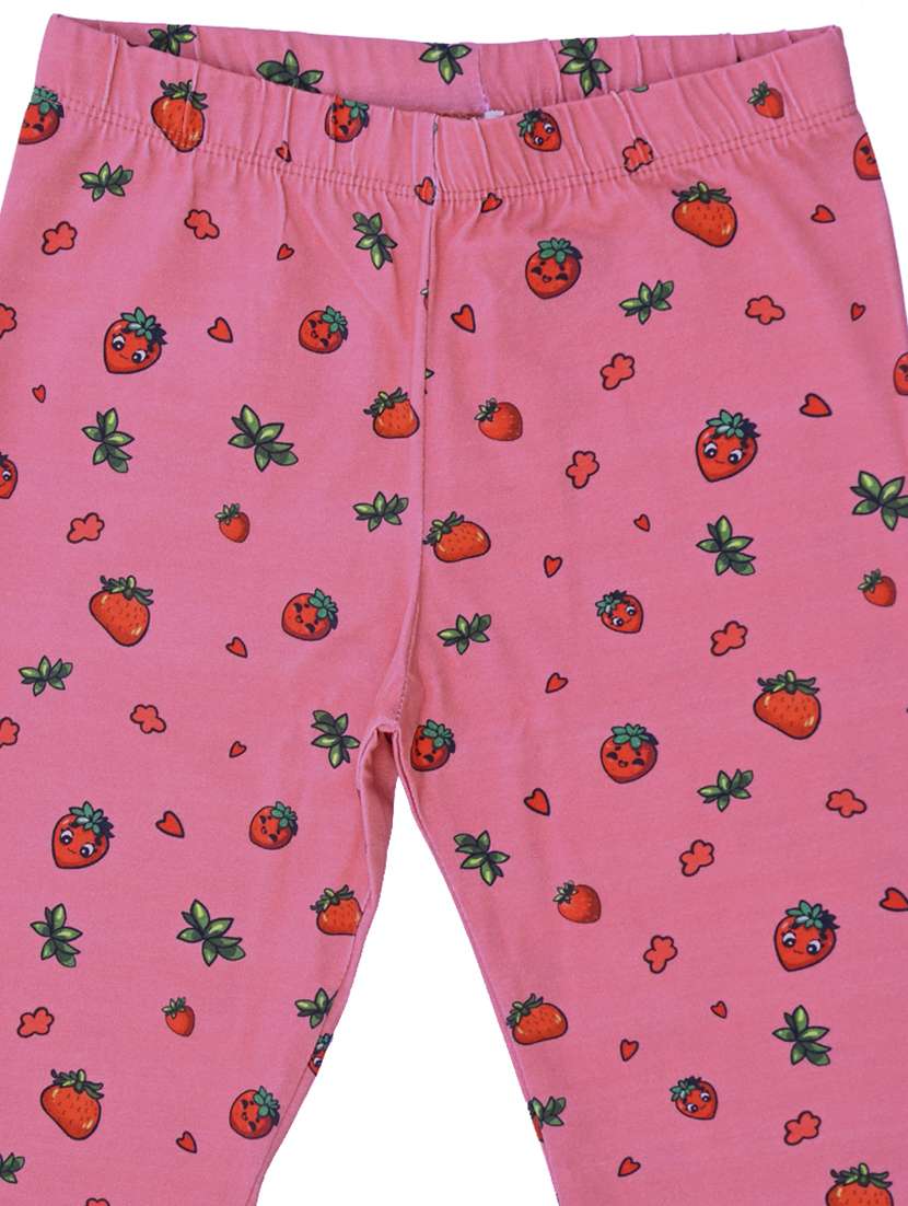 girls printed mid rise legging - 22287160 -  Standard Image - 2