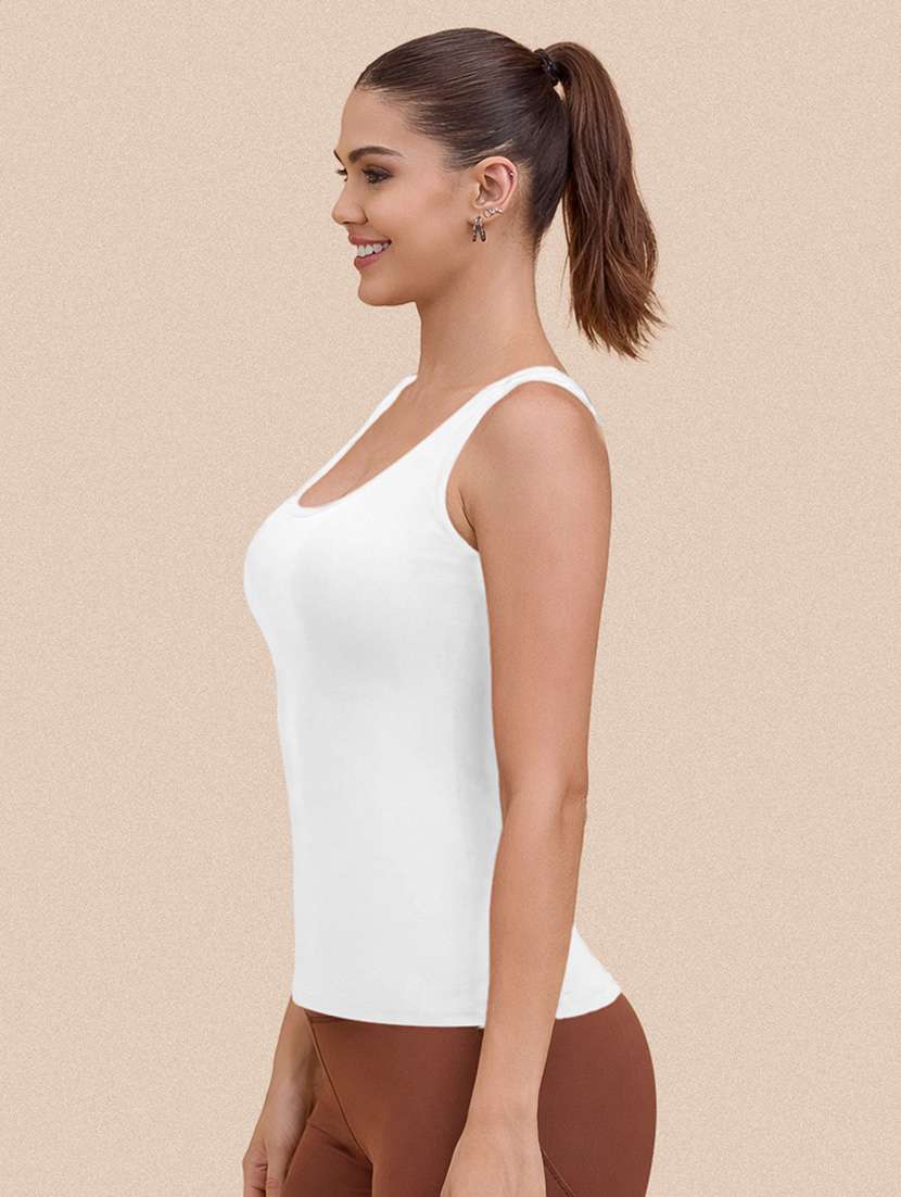 women solid sleeveless camisole - 22287616 -  Standard Image - 2