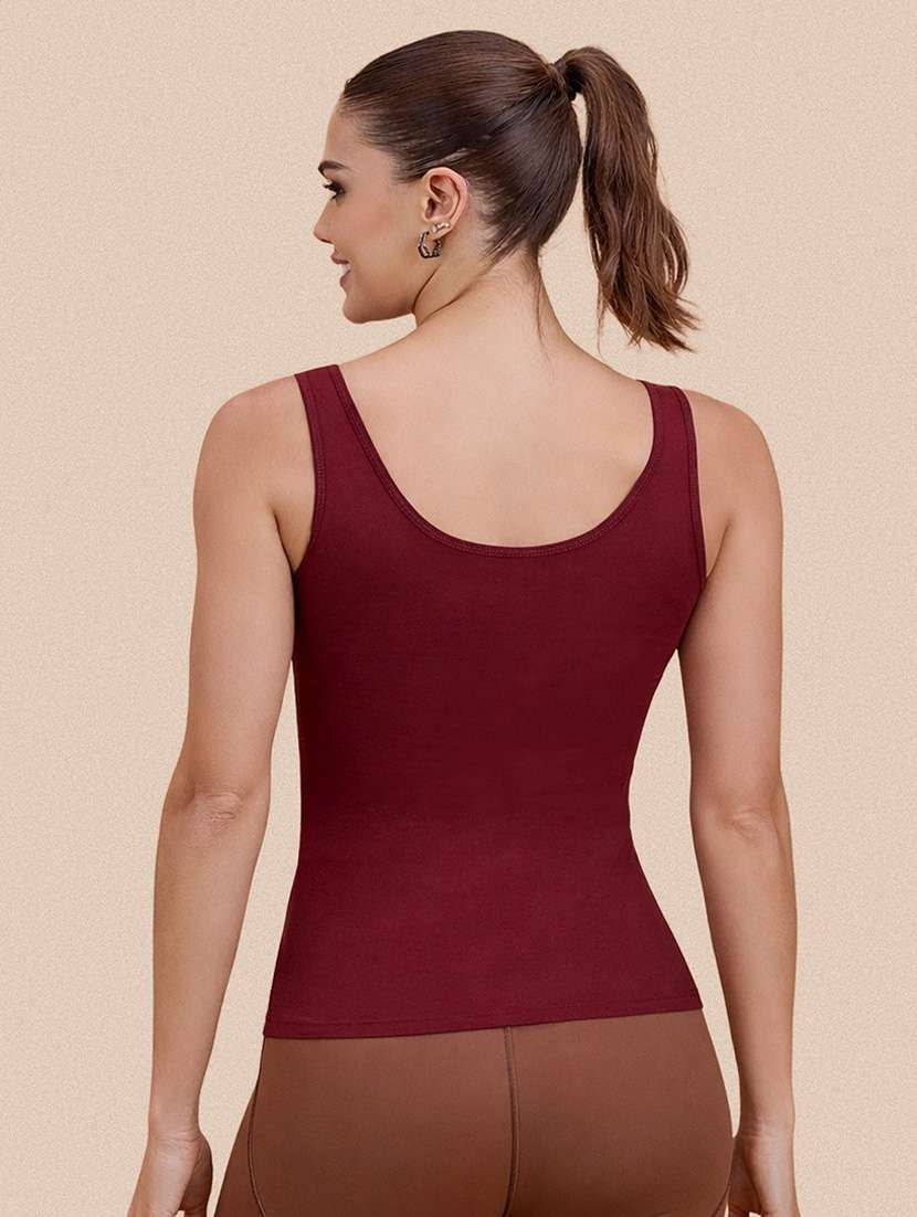women pack of 3 solid sleeveless camisole - 22287622 -  Standard Image - 2