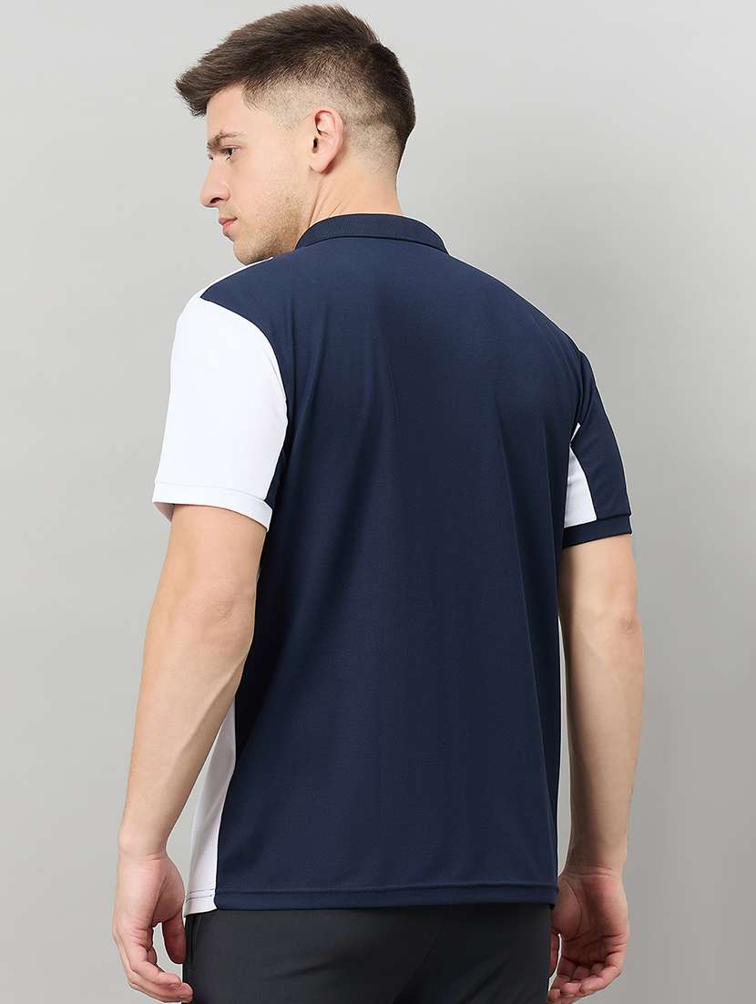 men color blocked short sleeve polo t-shirt - 22287630 -  Standard Image - 2