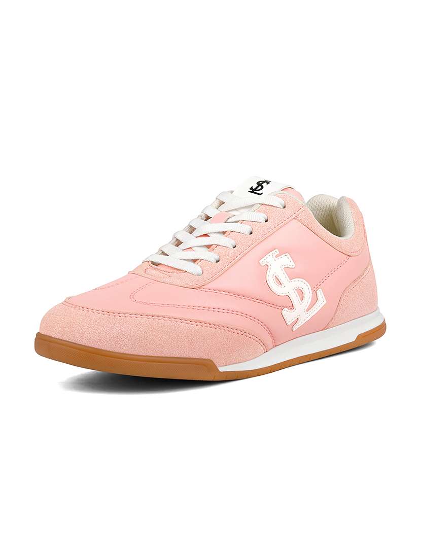 women solid lace-up sneaker - 22287927 -  Standard Image - 2