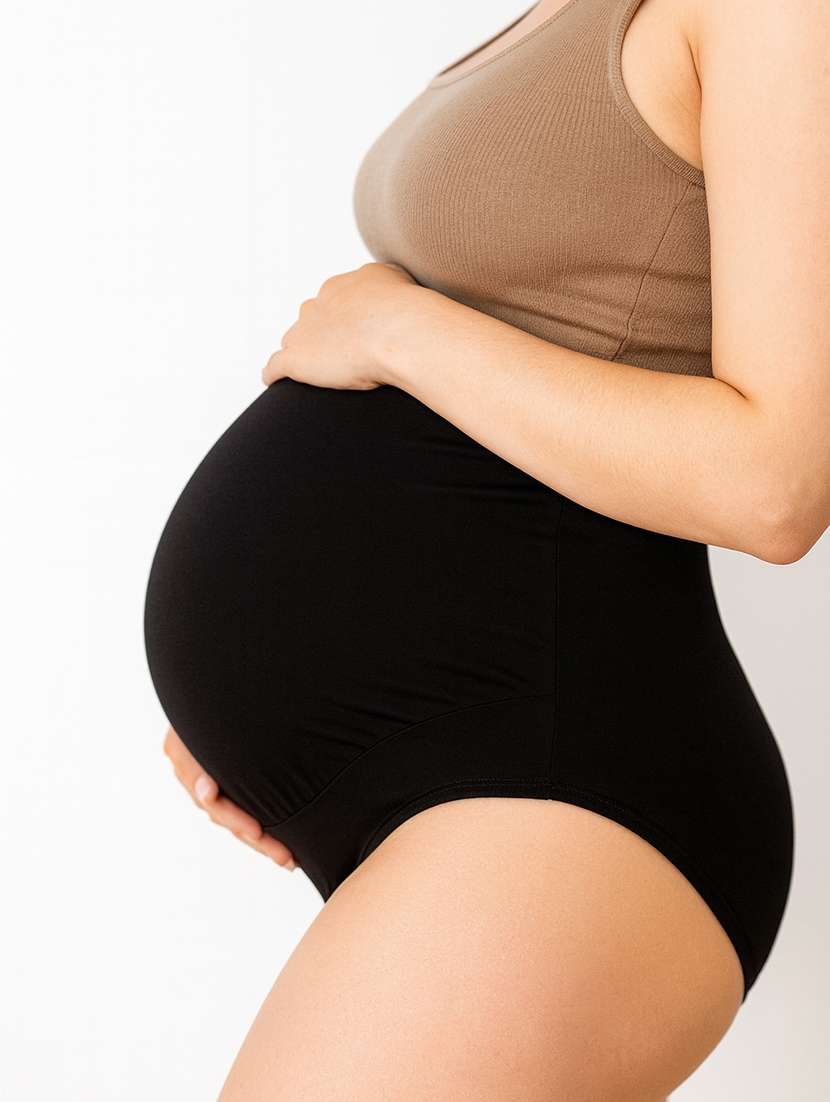 women solid high rise maternity panty - 22288002 -  Standard Image - 2