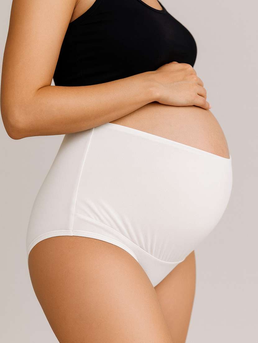 women solid high rise maternity panty - 22288006 -  Standard Image - 2
