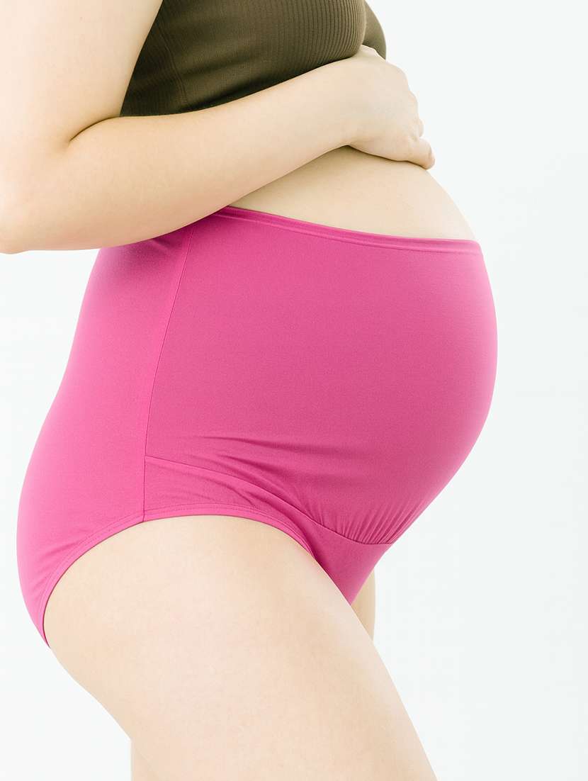 women solid high rise maternity panty - 22288009 -  Standard Image - 2