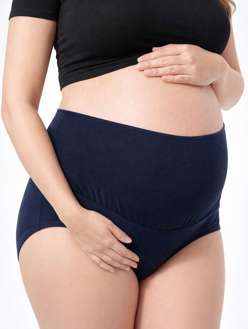 women solid high rise maternity panty - 22288012 -  Standard Image - 2