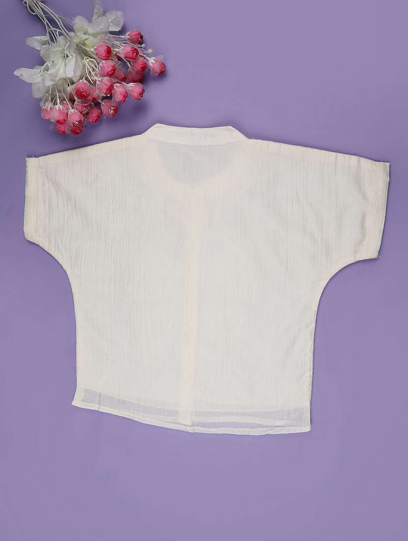 girls embellished short sleeve top - 22288284 -  Standard Image - 2