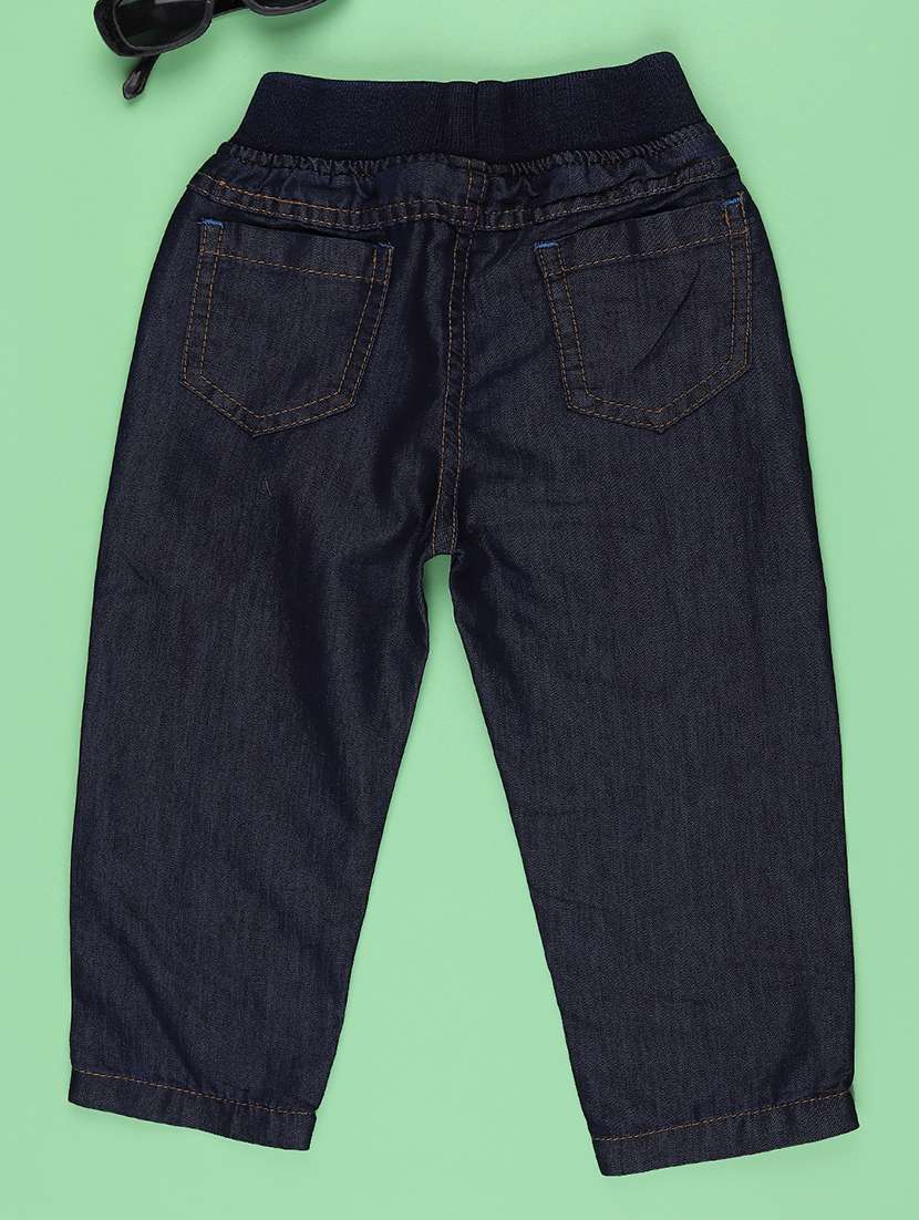 blue denim plain jogger - 22288330 -  Standard Image - 2