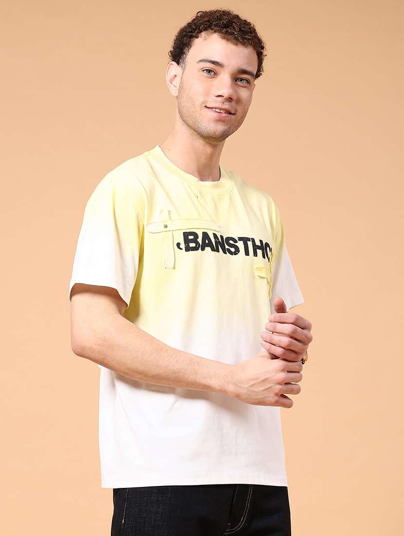 men printed short sleeve loose fit t-shirt - 22288354 -  Standard Image - 2