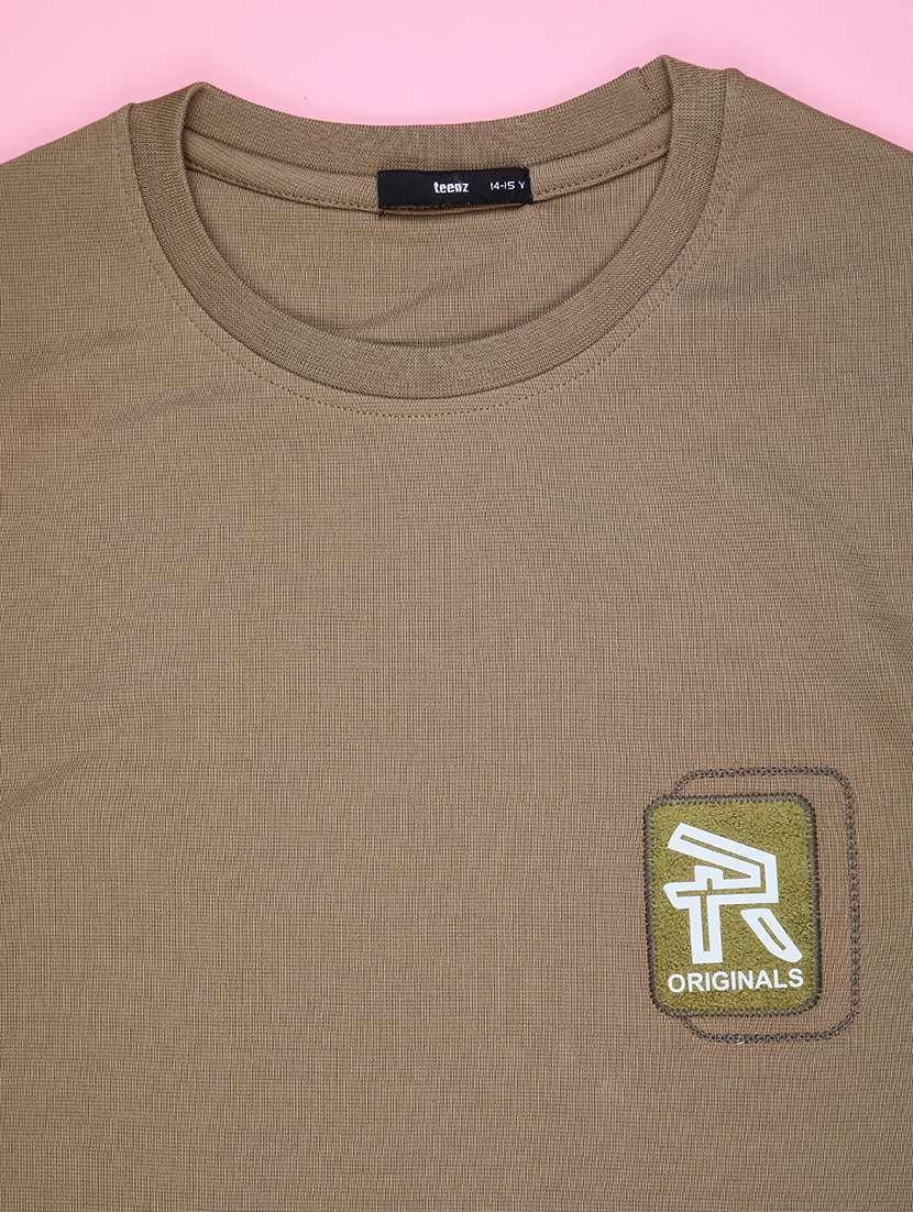 boys solid short sleeve t-shirt - 22288590 -  Standard Image - 2