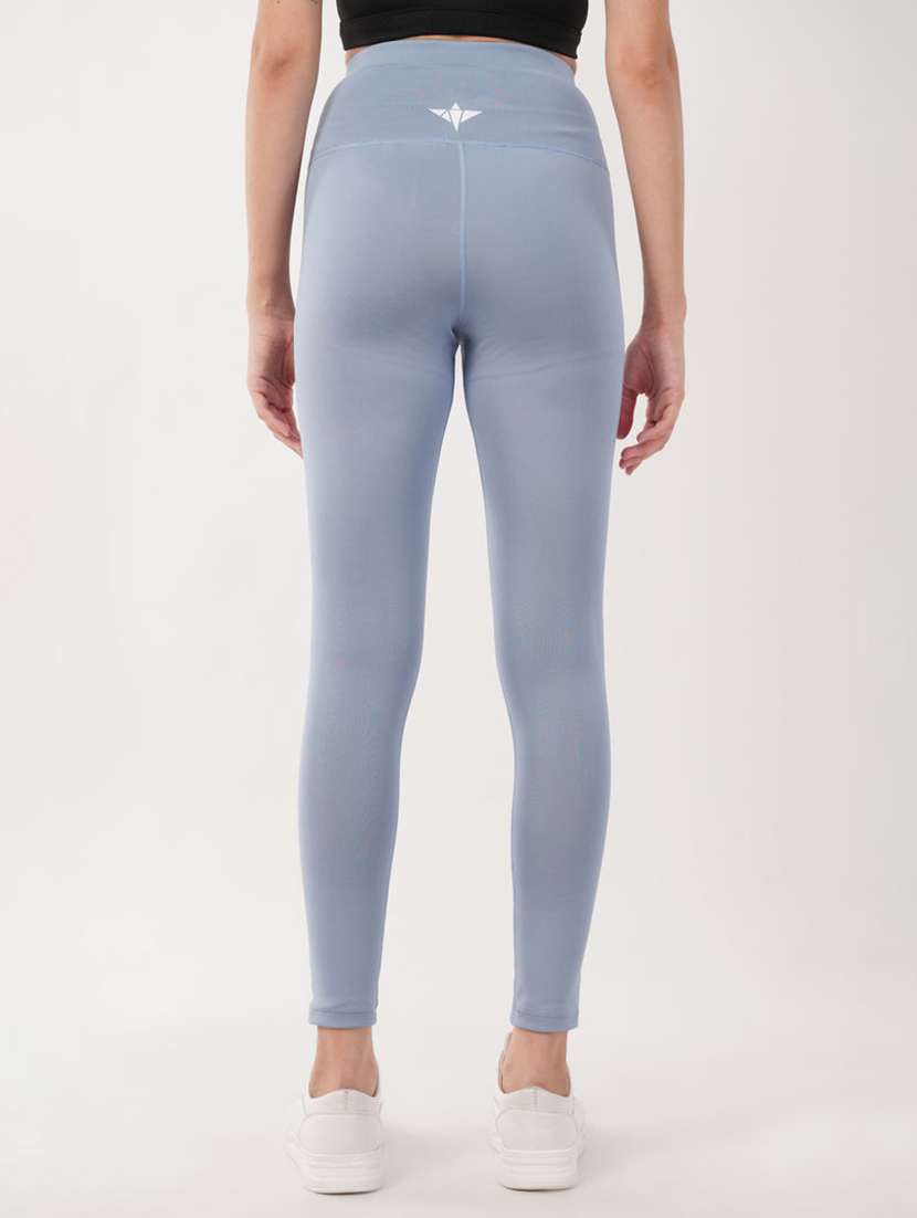 women solid high rise ankle length legging - 22288620 -  Standard Image - 2