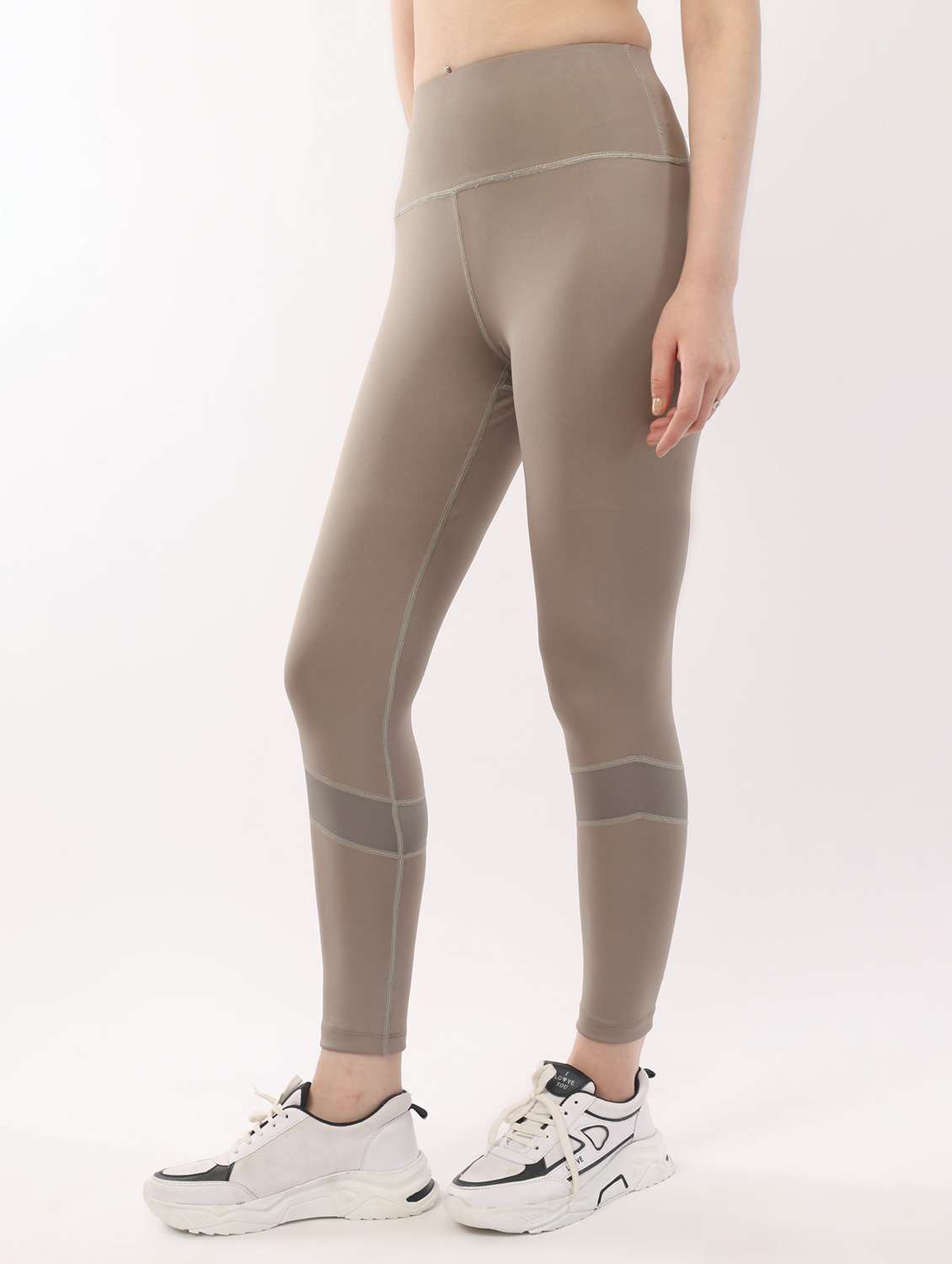 women solid mid rise ankle length legging - 22288629 -  Standard Image - 2