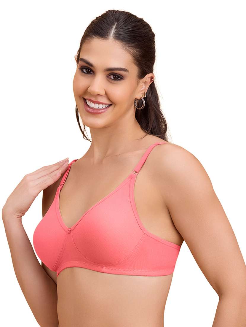 women solid non padded t-shirt bra - 22288733 -  Standard Image - 2